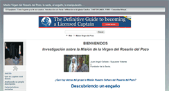 Desktop Screenshot of misionvirgendelpozo.org