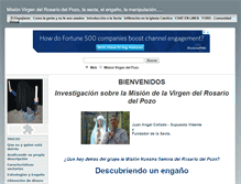 Tablet Screenshot of misionvirgendelpozo.org